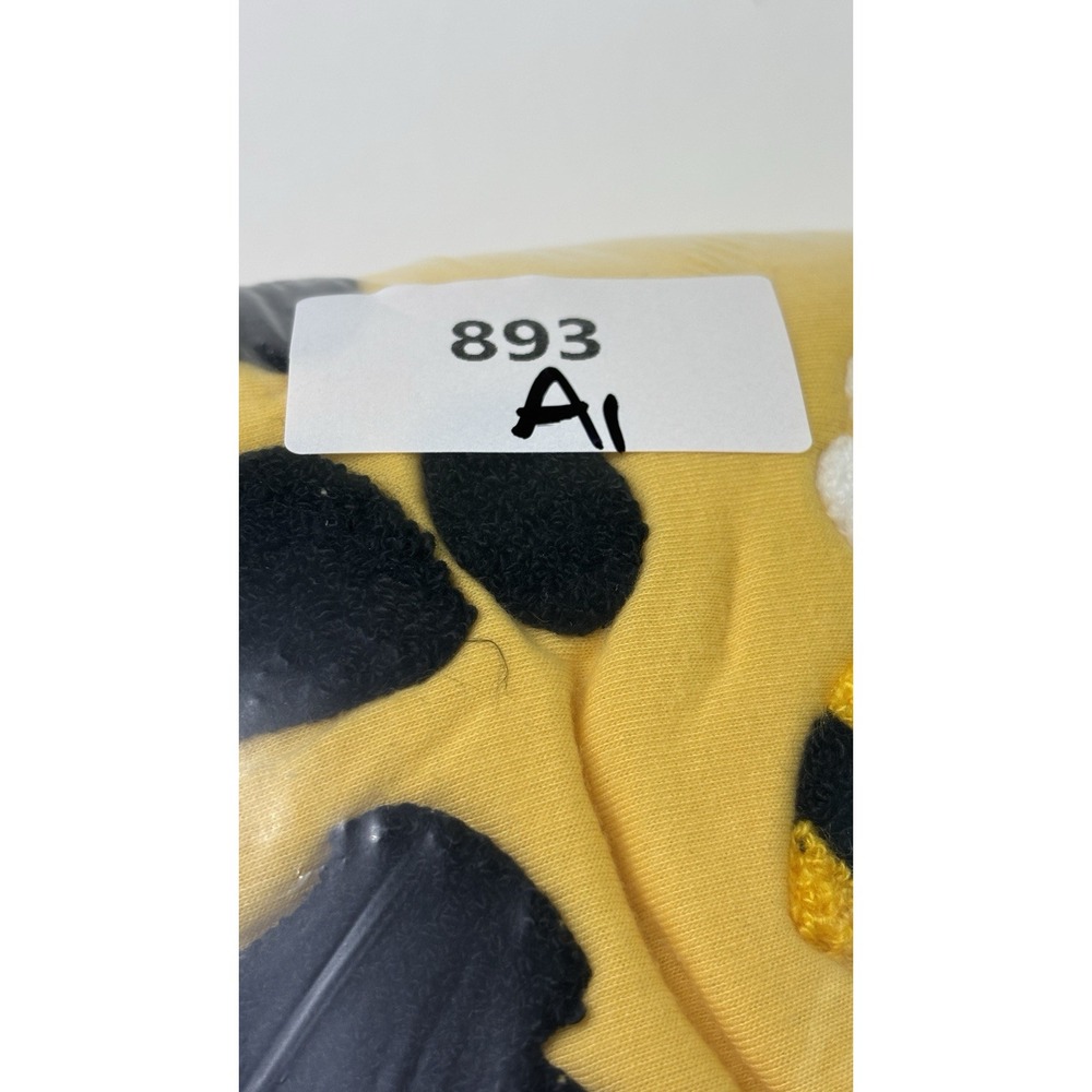 Simply Southern Yellow Bee Kind Pullover Fleece Women Large Oversized Sweatshirt - Picture 9 of 9